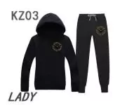 survetement kenzo pantalon en coton avec femme long sleeved in kz2018128